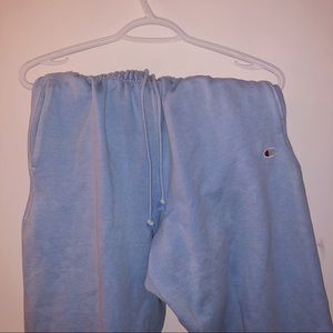 CHAMPION Sweatpants! Size Small • Baby Blue